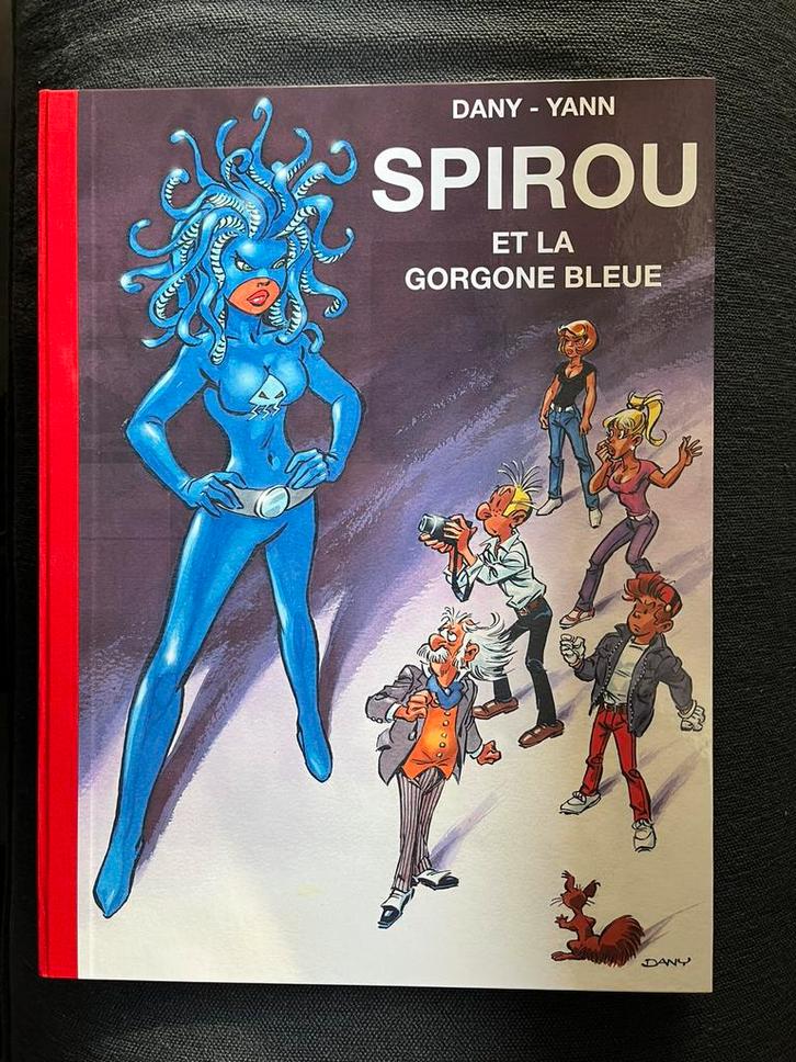 2023 Spirou Gorgone blue TT niet gevonden aquarel Dany!, Boeken, Stripverhalen, Nieuw, Ophalen