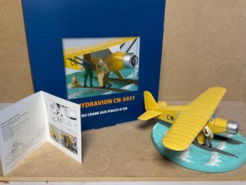 Tintin - L'hydravion CN-3411 du crabe aux pinces d'or beschikbaar voor biedingen