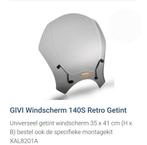 GIVI Windscherm 140S Retro Getint Moto Guzzi V7III, Motoren