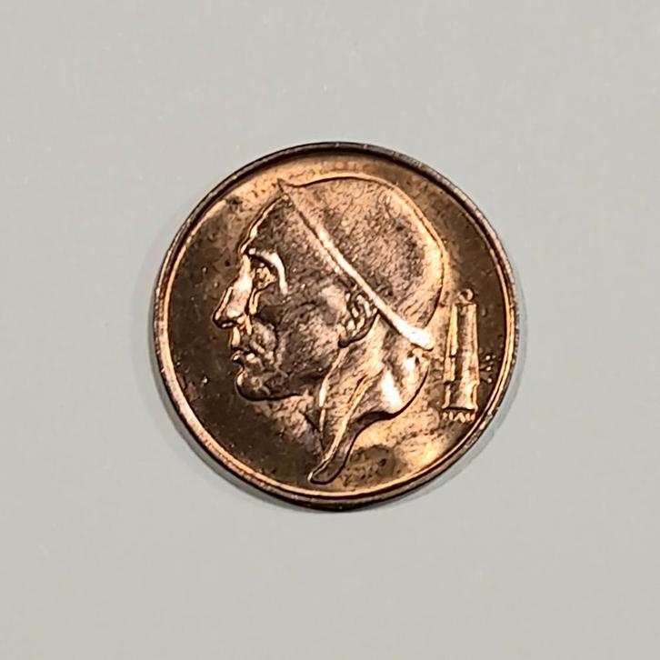 50 centiem Monetair Brons type Mijnwerker 1980     (855), Postzegels en Munten, Munten | België, Losse munt, Brons, Ophalen of Verzenden