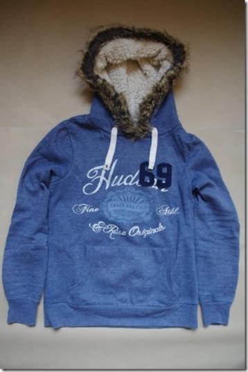 Hoodie met pels