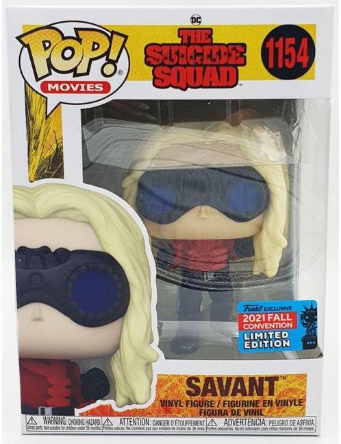 Funko POP The Suicide Squad Savant (1154) 2021 Fall Conventi, Collections, Jouets miniatures, Comme neuf, Envoi