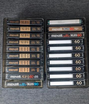 20 cassettes audio Maxell XL IIS + That's haute qualité  beschikbaar voor biedingen