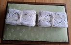 2 pakketjes breed wit brocante kant, Ophalen of Verzenden