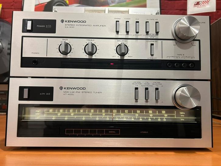 Ampli - Tuner KENWOOD vintage, Audio, Tv en Foto, Stereoketens, Zo goed als nieuw, Ophalen of Verzenden