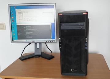 Lichtgewicht kantoor- en gaming-pc, gerenoveerd, compleet en beschikbaar voor biedingen