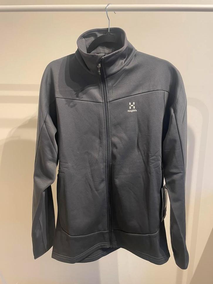 Haglöfs FROST MID JACKET MEN FLEECE L/XL nieuw, Kleding | Heren, Sportkleding, Nieuw, Wandelen of Outdoor, Maat 52/54 (L), Grijs