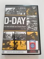 Dvdbox D-day. Het ware verhaal van Omaha Beach (oorlogsdocu), Comme neuf, Coffret, Enlèvement ou Envoi, Guerre ou Policier