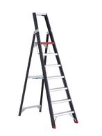 Trapladder  Altrex Taurus 7 treden professioneel, Doe-het-zelf en Bouw, Ophalen, Zo goed als nieuw, Ladder, 2 tot 4 meter