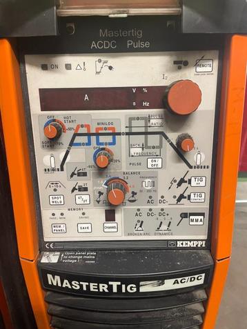 TIG Mastertig 2500 AC/DC Kemppi, Enlèvement, Utilisé, 150 à 250 ampères, Tig