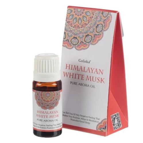 Huile parfumée Goloka - Musc blanc de l'Himalaya 10 ml, Maison & Meubles, Accessoires pour la Maison | Autre, Neuf, Enlèvement ou Envoi