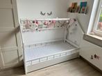 Kleuter / Kinder BED 160x80 huisje, Ophalen, 70 tot 85 cm, Zo goed als nieuw, Matras