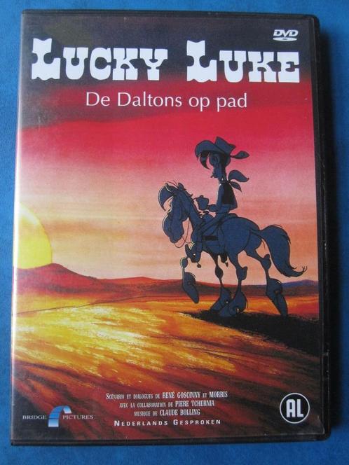 Lucky Luke - De Daltons op pad, Cd's en Dvd's, Dvd's | Tekenfilms en Animatie, Zo goed als nieuw, Amerikaans, Tekenfilm, Alle leeftijden