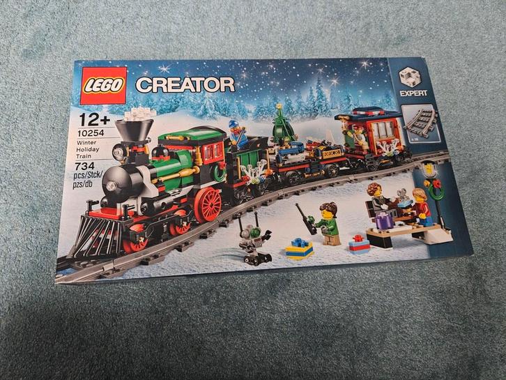 Lego 10254 kersttrein - winter holiday train - NIEUW, Kinderen en Baby's, Speelgoed | Duplo en Lego, Nieuw, Lego, Complete set