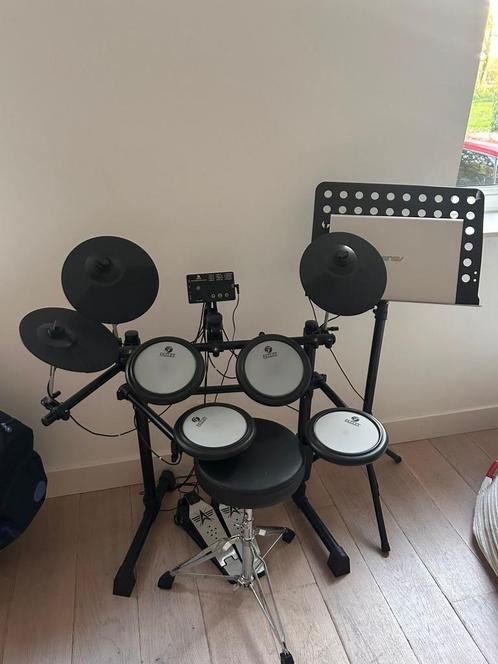 Elektronisch drumstel (Fazley DDK-020) te koop!, Muziek en Instrumenten, Drumstellen en Slagwerk, Gebruikt, Overige merken, Elektronisch