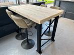 Unieke statafel, bartafel van steigerhout in elke maat/vorm, Enlèvement, Neuf
