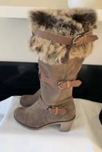 Bottes daim Progetto, Vêtements | Femmes, Chaussures, Enlèvement ou Envoi, Beige, Progetto, Porté