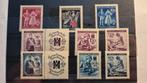 Timbres de la Deutsche Rote Kreuz de 1940 non obliterer DRK, Enlèvement ou Envoi, Armée de terre, Autres types