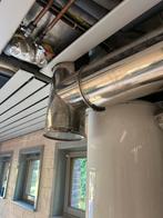 Dubbelwandige inox rookafvoer buis, Doe-het-zelf en Bouw, Ophalen, Inox