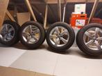 Audi A1 winterbanden op magnesium velgen, Auto-onderdelen, Banden en Velgen, Ophalen, Gebruikt, 15 inch, Banden en Velgen