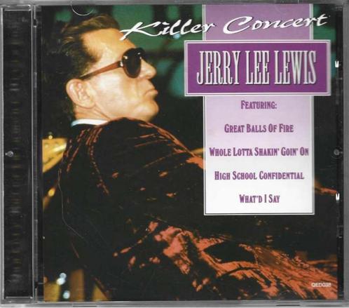 CD Jerry Lee Lewis – Killer Concert, Cd's en Dvd's, Cd's | Rock, Zo goed als nieuw, Poprock, Ophalen of Verzenden