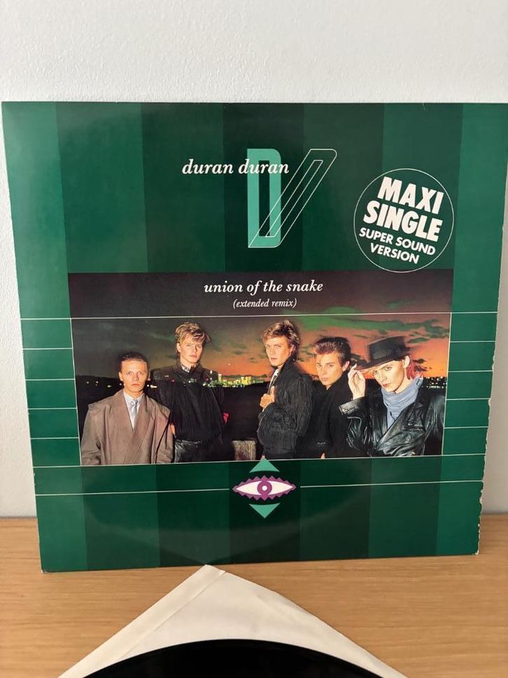 Maxi single - Duran Duran - Union of the snake, Cd's en Dvd's, Vinyl | Rock, Gebruikt, Poprock, 12 inch, Ophalen of Verzenden