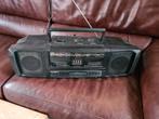 Magnifique JVC portable, tuner 2x platine cassette, Comme neuf, Enlèvement ou Envoi