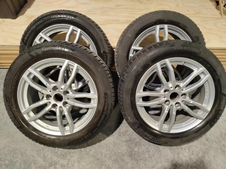 BMW X1 Wintervelgen winterset 17 inch (Alutec), Auto-onderdelen, Banden en Velgen, Velg(en), 17 inch, Ophalen