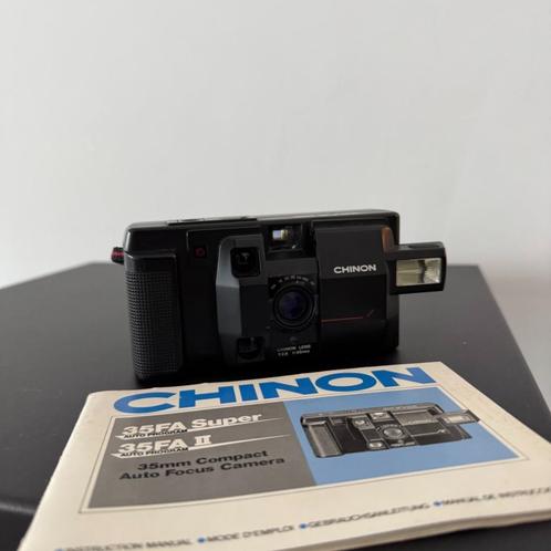 Chinon 35FA Super auto program, Audio, Tv en Foto, Fotocamera's Analoog, Gebruikt, Compact, Canon, Ophalen of Verzenden