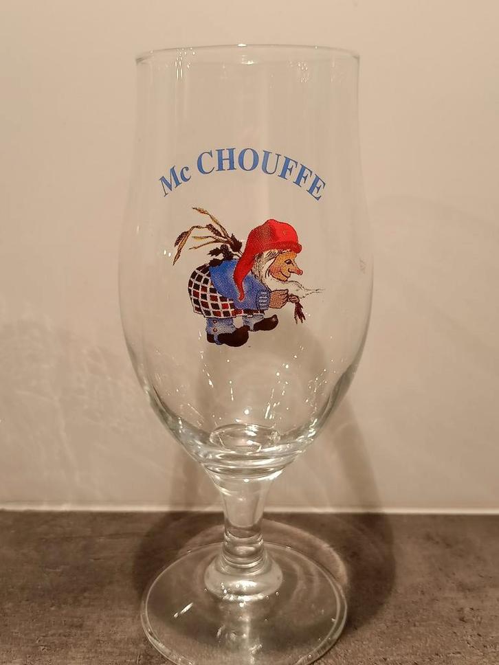 La Chouffe Mc Chouffe bierglas, Verzamelen, Biermerken, Zo goed als nieuw, Ophalen of Verzenden