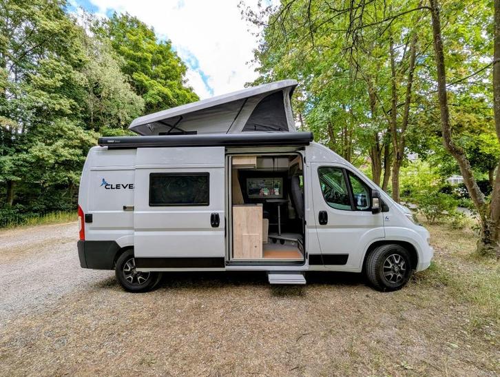 Offgrid camper Citroën Clever - daktent - 4 pers - btw recup, Caravans en Kamperen, Mobilhomes, Particulier, tot en met 4, Buscamper of Camperbus