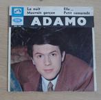 7"  EP - Adamo ‎– La Nuit, Enlèvement ou Envoi, Utilisé, Pop, 7 pouces