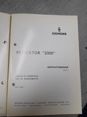 Siemens projector 2000