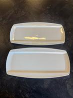 89 borden, 37.5cm lang 18cm breed. Plat gedeelte 12cm breed, Ophalen