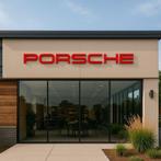 Porsche Wandbord Decoratie Garagebord embleem logo beletter, Verzamelen, Merken en Reclamevoorwerpen, Ophalen of Verzenden, Nieuw