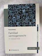 Familiaal vermogensrecht in essentie, Boeken, Ophalen, Zo goed als nieuw, Hoger Onderwijs
