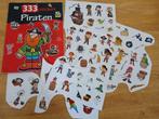 Lot d'autocollants/décalcomanies thème pirates (voir photos), Ophalen, Zo goed als nieuw, Knutselen