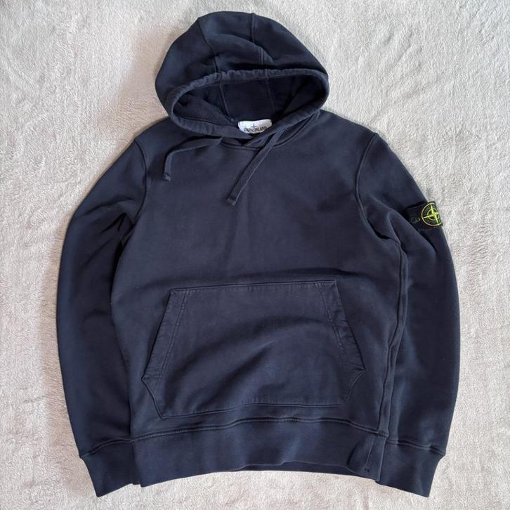 Donkerblauwe Stone Island Hoodie Heren – S – Nieuw, Kleding | Heren, Truien en Vesten, Nieuw, Maat 46 (S) of kleiner, Blauw, Verzenden