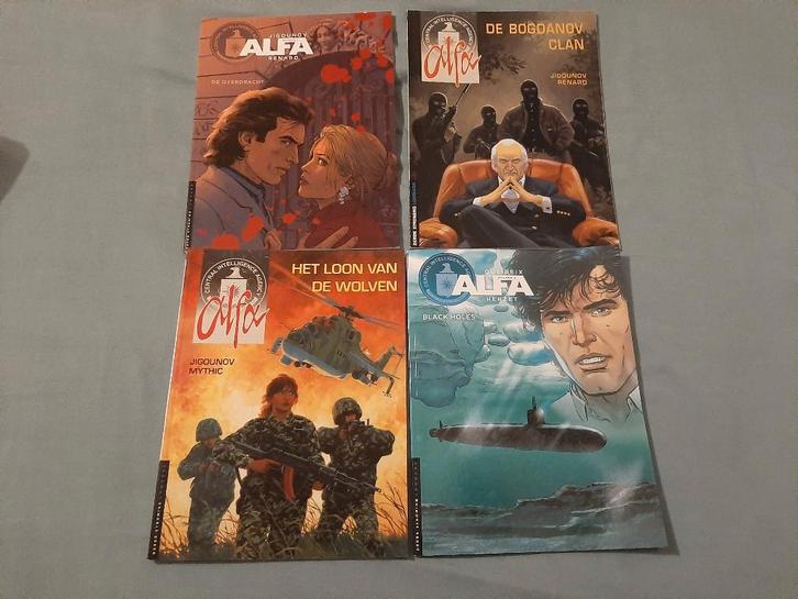 Groot Pakket Strips Alfa te koop / Los te koop, Livres, BD, Enlèvement ou Envoi