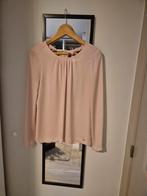 Roze blouse met open rug en strik maat 38, Ophalen, Gedragen, Maat 38/40 (M), Roze