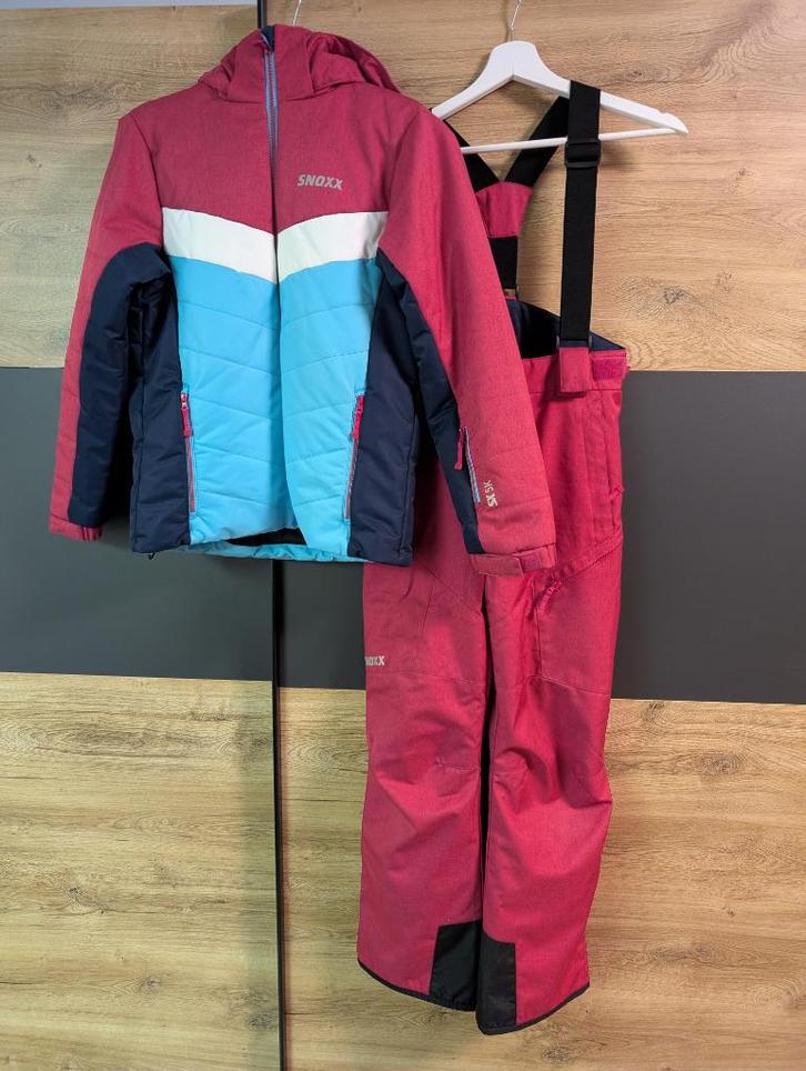 Ski Pak + Complete Ski-outfit (146/152), Kinderen en Baby's, Kinderkleding | Maat 152, Zo goed als nieuw, Meisje, Sport- of Zwemkleding