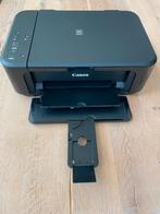 Canon PIXMA MG-3650 inkjetprinter: 7x gebruikt op kot!, Ophalen, Zo goed als nieuw