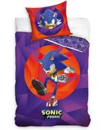 Sonic Dekbedovertrek 140 x 200 cm - Purple - Katoen, Neuf, Garçon, Enlèvement ou Envoi, Housse de couette