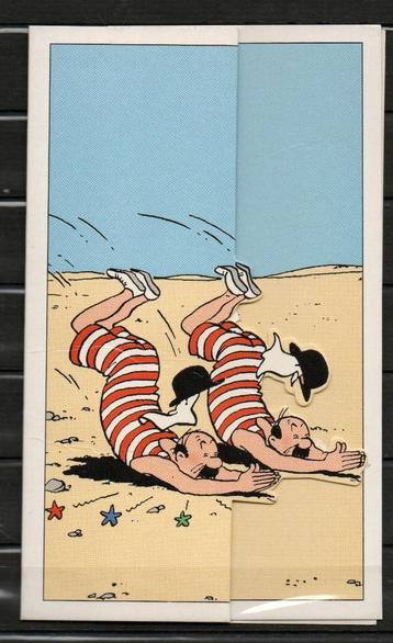 Carte postale : Hergé : Tintin - BASF - Système pop up beschikbaar voor biedingen