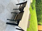Tuinset, Tuin en Terras, Ophalen, 4 zitplaatsen, Kunststof, Gebruikt