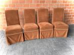 4 stoelen / als nieuw, Maison & Meubles, Chaises, Comme neuf, Quatre, Enlèvement, Tissus
