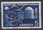 Canada 1966 - Yvert 373 - Kernenergie (ST), Timbres & Monnaies, Timbres | Amérique, Affranchi, Envoi