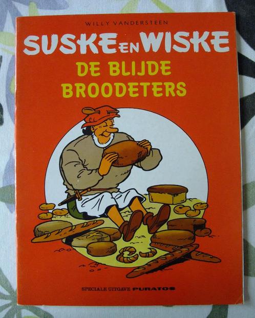 Suske en Wiske - PURATOS De blijde broodeters - eerste druk!, Boeken, Stripverhalen, Eén stripboek, Ophalen of Verzenden