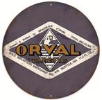 Reclamebord vintage Orval rond - mancave poolhouse nieuw, Verzamelen, Ophalen of Verzenden, Zo goed als nieuw, Reclamebord