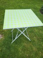 Inklapbare bistrotafel - vierkante tafel 70x 70, Tuin en Terras, Ophalen